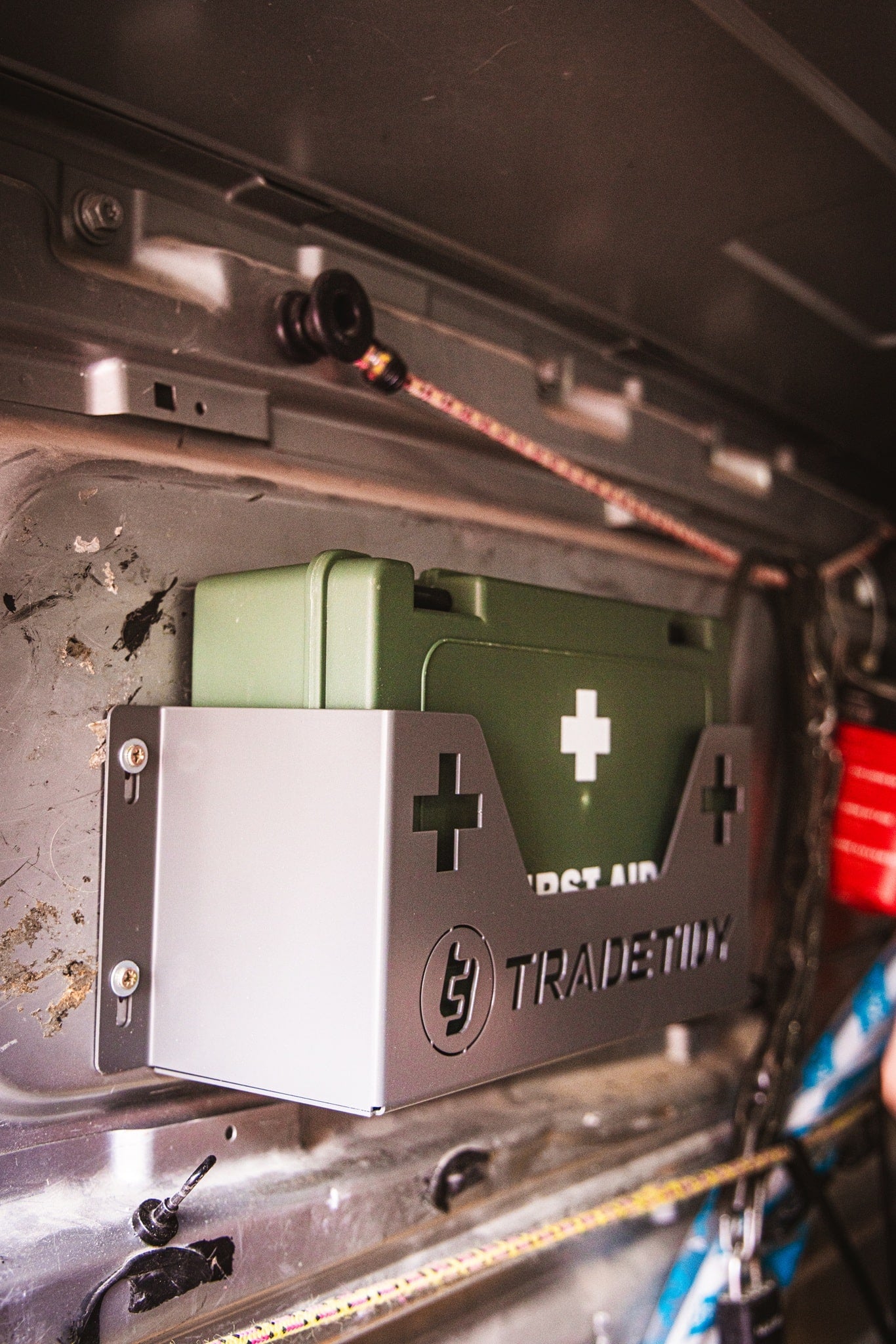 TradeTidy First Aid Kit Holder C/W First Aid Kit