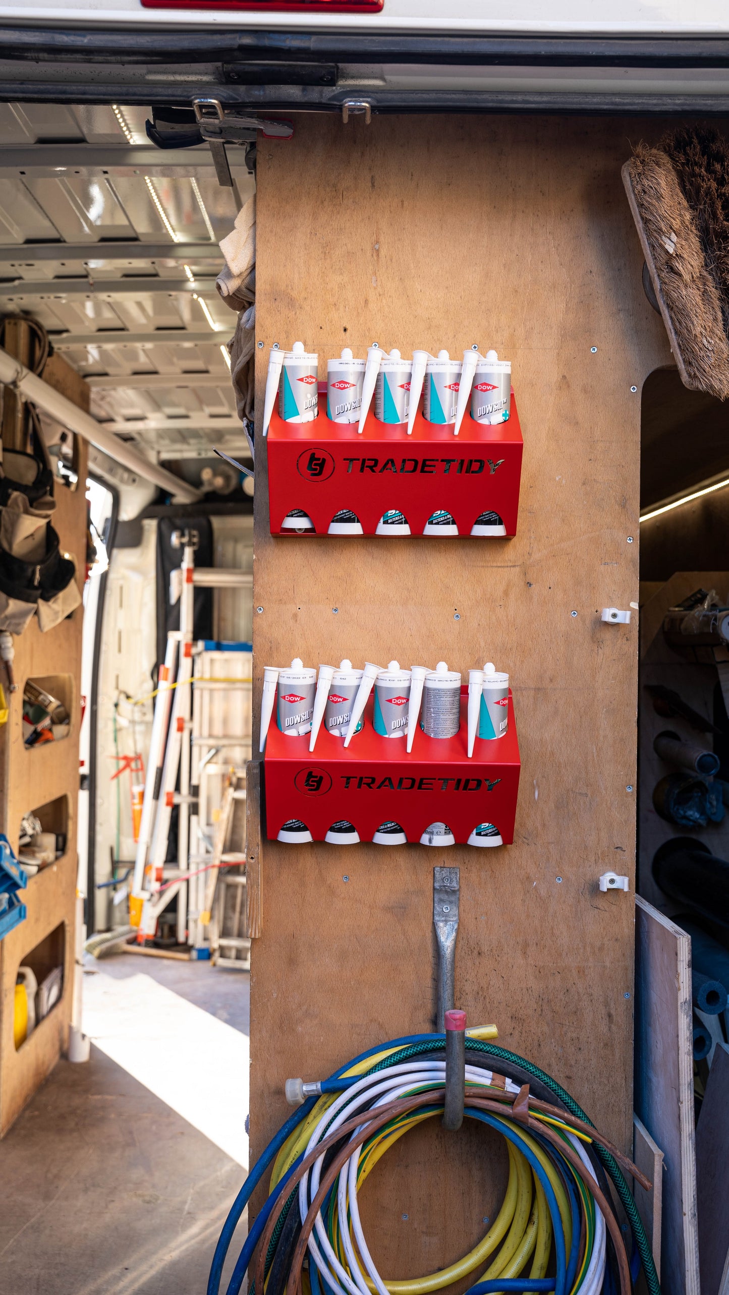 How to make the most of the space in your work van