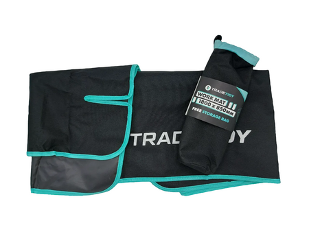 TradeTidy Work Mat Medium - 1800mm x 850mm - heavy-duty trade work mat for protecting floors and surfaces