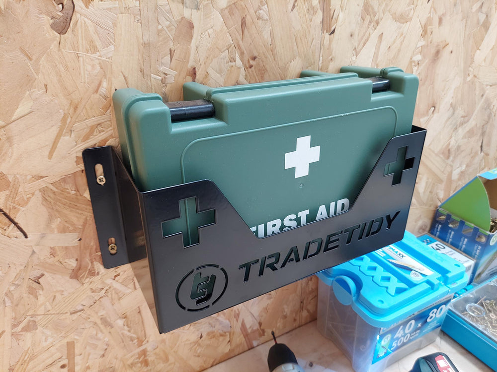 1 - 10 Person First Aid Kit & Holder