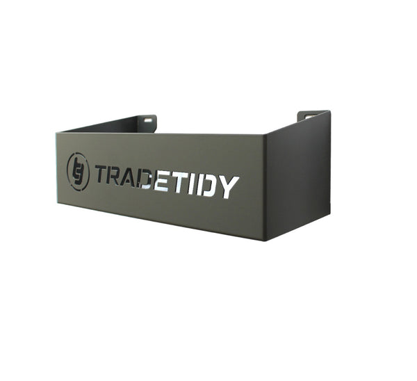 Storage Tray 330mm — Van & Workshop Steel Tray — Grey