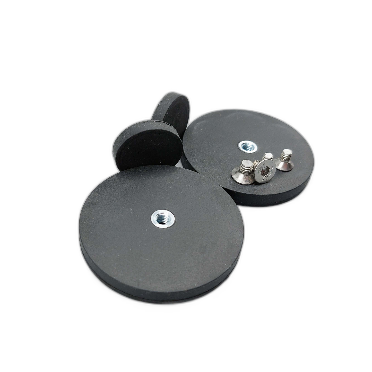 TradeTidy Magnet Kit — drill-free magnetic mounting fixings with stainless screws for TradeTidy van storage holders