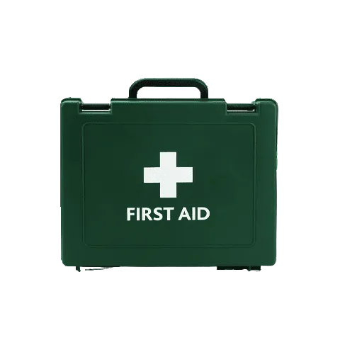 TradeTidy First Aid Kit — UK-made powder-coated steel, for vans and workshops