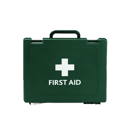 TradeTidy First Aid Kit — UK-made powder-coated steel, for vans and workshops
