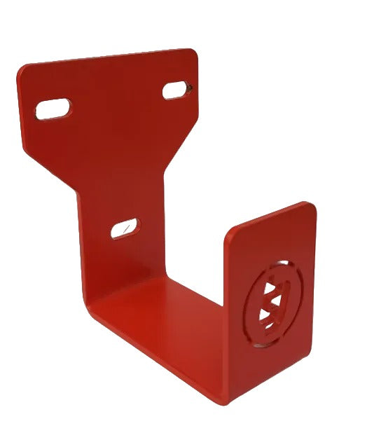 TradeTidy red Storage Hook — heavy-duty 3mm steel hook for vans and workshops, UK-made powder-coated