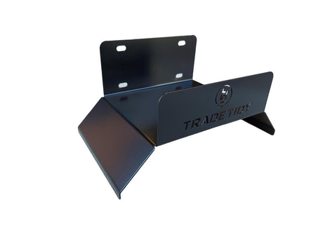 TradeTidy black Hose Holder XL for dust-extractor hoses — UK-made powder-coated steel for vans and workshops