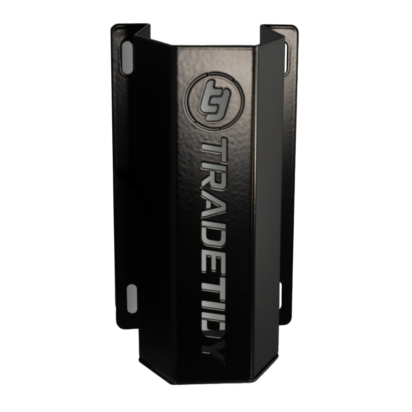 TradeTidy black Propane / MAPP Gas Can Holder — UK-made powder-coated steel for vans and workshops