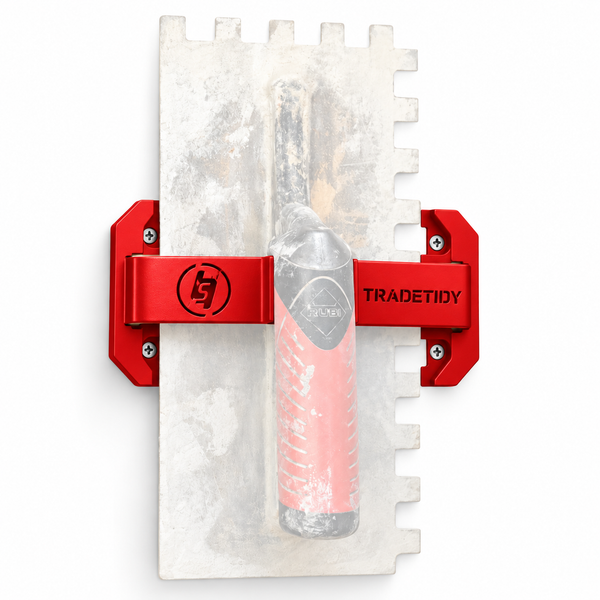 Trowel Holder (Pair) — Plasterers & Tilers, Van & Workshop — Red