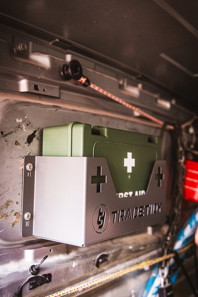 
                  
                    1 - 10 Person First Aid Kit & Holder
                  
                
