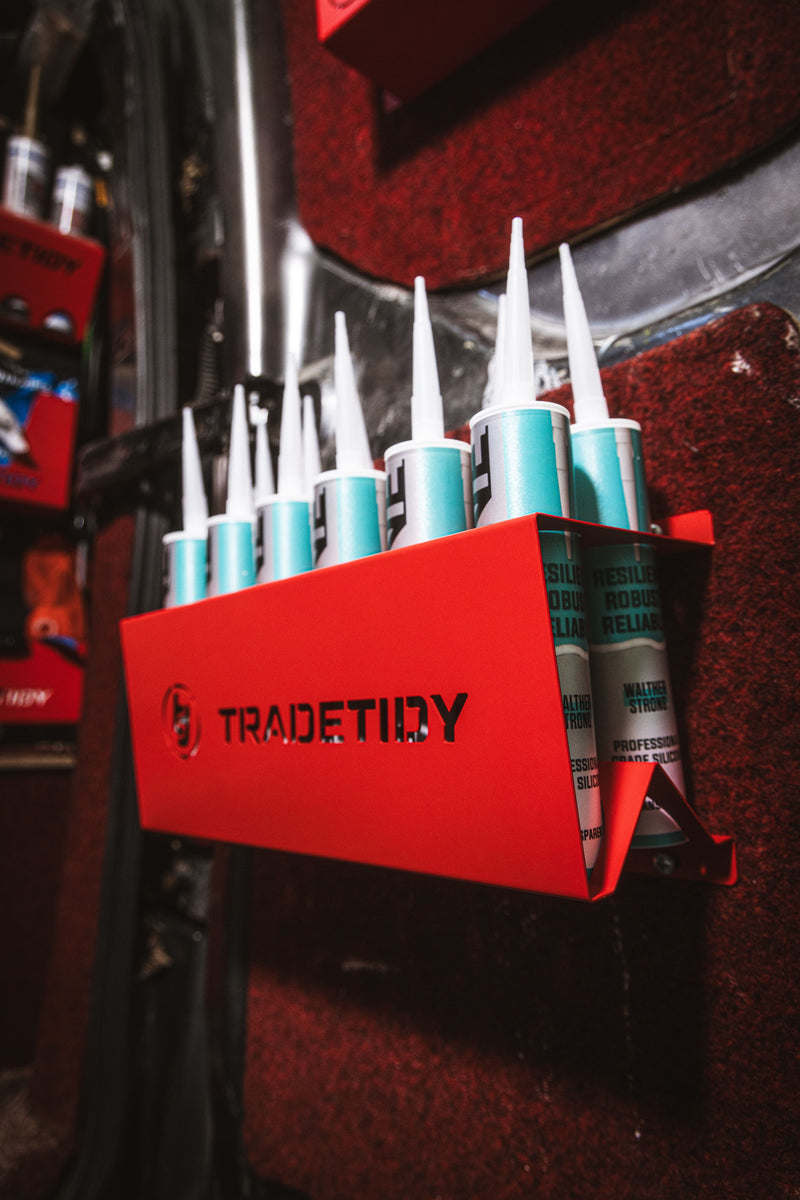 TradeTidy Mastic/Silicone/Adhesive Tube Holder - 12x Tubes