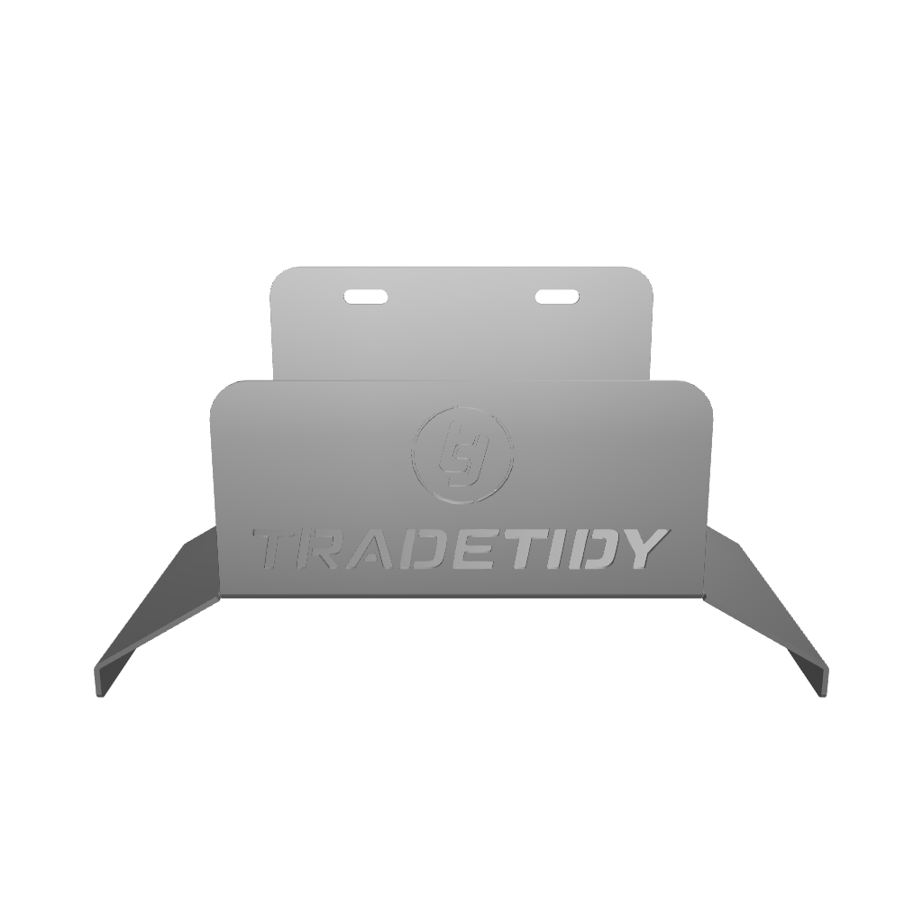 Gray Hose Holder on a Gray Background
