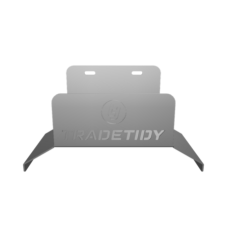 Gray Hose Holder on a Gray Background