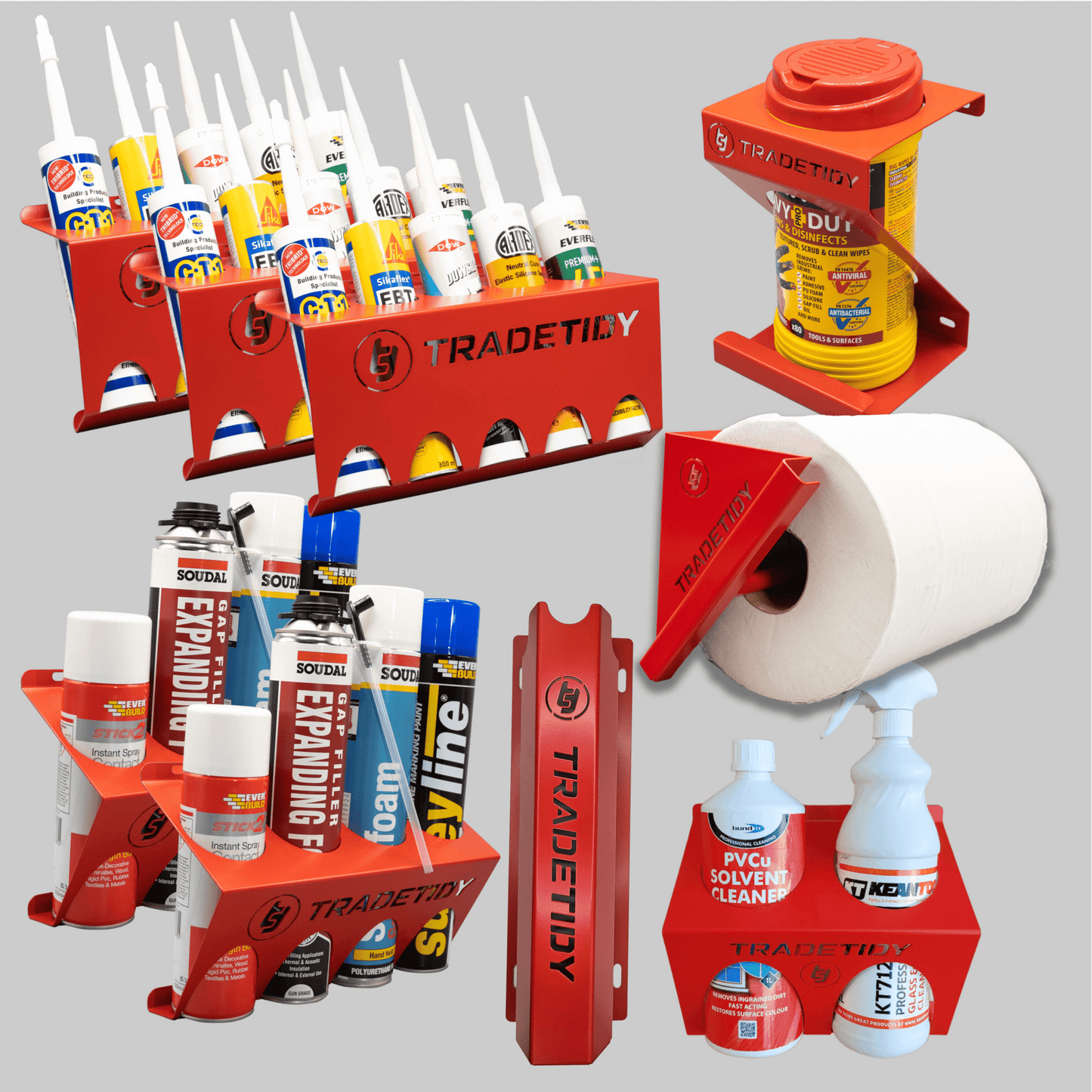 Red Window Fitters Tools Bundle