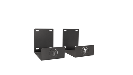 TradeTidy grey Ladder Brackets (Pair) for vans and workshops - UK-made powder-coated steel