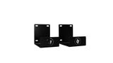 TradeTidy black Ladder Brackets (Pair) for vans and workshops - UK-made powder-coated steel