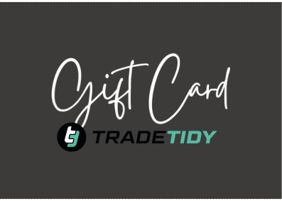TradeTidy gift card — digital voucher for van and workshop storage products